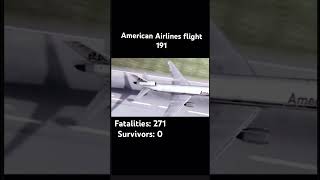 American Airlines flight 191 aviationhistory [upl. by Auhsej]