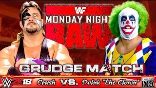 WWE 2K18 GAMEPLAY Crush VS Doink incl PC Mods [upl. by Hutchings]