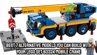 LEGO Set 60324 Mobile Crane Building Instructions [upl. by Yentruok]