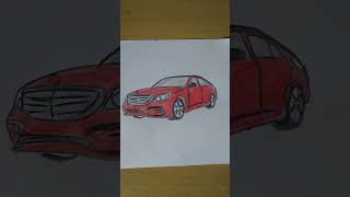 Car drawing 🚘shortsfeed art simpledrawing [upl. by Braeunig]