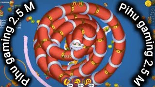 WORMATE IO EPIC GAMEPLAYWORMS SLITHER IO 001 SNAKE EPIC GAME 002 SNAKE IO 116 [upl. by Mikal741]