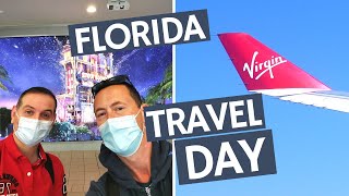 FLORIDA APRIL 2022 TRAVEL DAY  WALT DISNEY WORLD VLOGS [upl. by Ithsav]