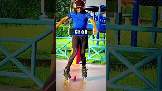 Crab  Freestyle Slalom Trick Training [upl. by Hcnarb]