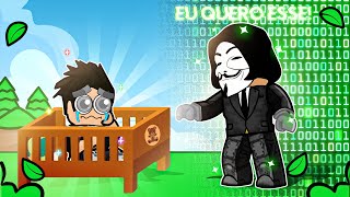 FUI ADOTADO pela FÁMILIA da maior HACKER Brookhaven RP Roblox [upl. by Norina]