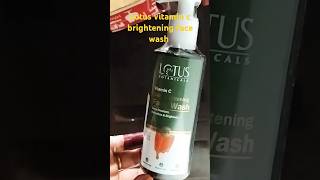 😍 Lotus vitamin c brightening face wash deep cleanses refreshesampbrightens [upl. by Ehtylb585]