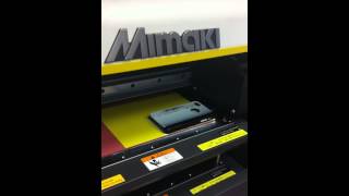 Imprimir fundas para móvil con impresora digital Mimaki UJF3042FX [upl. by Malloy]