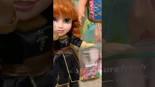 Elsa amp Anna Candy Shoppe dolls candy shopping toys disney frozen [upl. by Olivann]