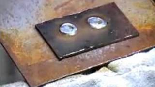 How to MIG Weld  How to MIG Weld a Puddle Joint [upl. by Sherline]