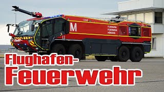 Brandschutz der Superlative  Flughafenfeuerwehr am Flughafen München [upl. by Mcgurn]