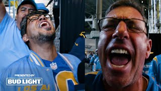 Chargers Fans React To Win vs Titans  LA Chargers [upl. by Ahseal2]