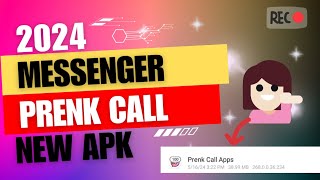 messenger prank call new update  messenger prank call problem solve  messenger fake call 2024 [upl. by Tham]