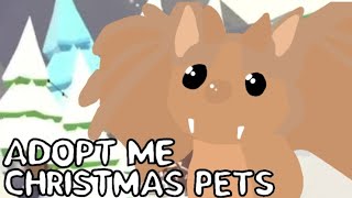 Adopt Me Christmas Pets 2024 Concept  Releasing November 10 2024  Christmas Emojis ☃️⛄❄️🎄🎁🎅🏻🍪🕯️ [upl. by Nyra]