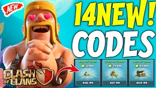 CLASH OF CLANS PROMO CODES 2024  COC CODES  CODES FOR CLASH OF CLANS DECEMBER 2024 [upl. by Cavan]