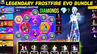 Legendary Frost Fire Bundle Spin  Legendary Frostfire Event  New Evo Bundle in Free Fire [upl. by Whyte]