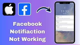 How to Fix Facebook Notification Not Working On iPhone [upl. by Ellard]