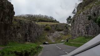 Driving through Cheddar Gorge [upl. by Yul]