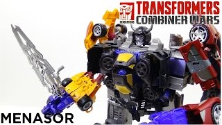 Transformers Combiner Wars Menasor [upl. by Nylssej830]