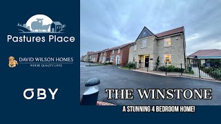 David Wilson Homes The Winstone a Stunning 4 bedroom home  Pastures Place Corby Glen [upl. by Swayne]