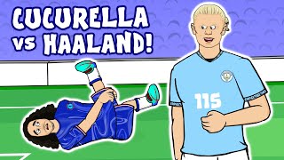 HAALAND vs CUCURELLA😂 Chelsea vs Man City 02 Goals Highlights Song [upl. by Boffa]