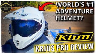 KLIM Krios Pro Helmet Review  Is This The Worlds 1 Adventure Helmet [upl. by Ahtiek]