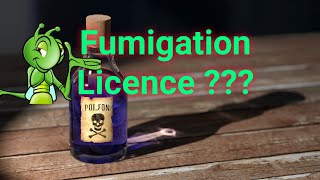 Fumigation Licence  Business Idea of Pest control II Licence Application [upl. by Furlong922]