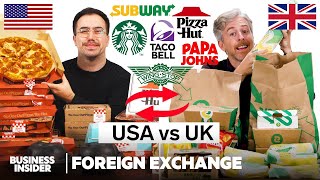 US vs UK Foreign Exchange Season 2 Marathon  Food Wars  Insider Food [upl. by Rist208]