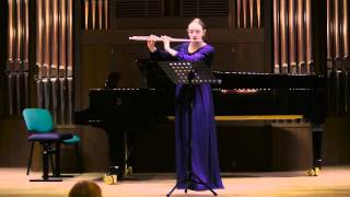 Andre JOLIVET Cinq incantations for flute Uliana ZHIVITSKAYA [upl. by Tricia]