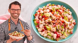 Easy Shrimp Ceviche Recipe [upl. by Fabiolas]