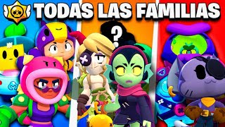 2024 ABSOLUTAMENTE TODAS LAS FAMILIAS 2024 DE BRAWL STARS 🤓☝️Y SU HISTORIA [upl. by Aryamo162]