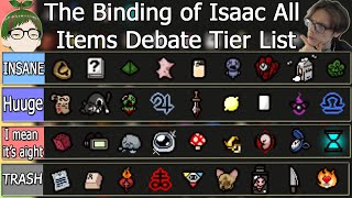 Debating ALL of the Items in The Binding of Isaac Repentance [upl. by Yllitnahc]