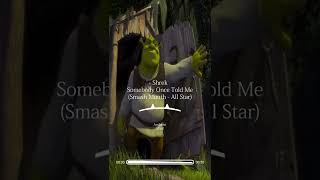 Shrek Somebody Once Told Me Smash Mouth  All Star  Shrek  Music  Shorts [upl. by Panthea]