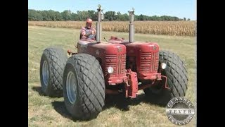 International Harvester 400 Diesel Twin Engine Garrett Tractor  Classic Tractor Fever [upl. by Garrett]