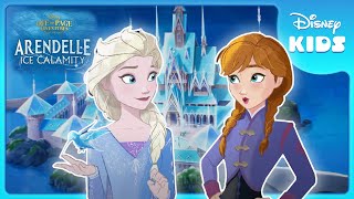 Disney Off the Page Adventures Arendelle Ice Calamity  Frozen Fan Fest  Disney Kids [upl. by Valdas]