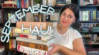 September book haul [upl. by Thurnau907]