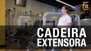 Cadeira Extensora  Dicas Smart Fit [upl. by Matthew497]