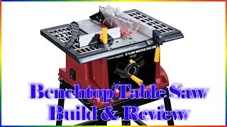 Harbor Freight Benchtop Table Saw Review [upl. by Mossberg972]