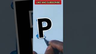 Letter writing shortsfeed shortsvideo shortvideo 3d 3dletters lettering alphabet calligraphy [upl. by Ocirederf]