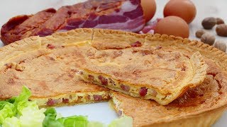 UN LORRAIN qui fait la QUICHE Lorraine ♥ la VRAIE recette de la GALETTE LORRAINE [upl. by Goldwin]