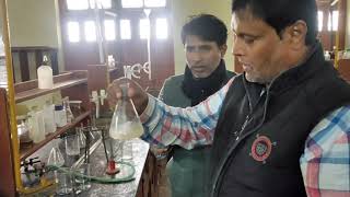 quotDETERMINATION of SAPONIFICATION VALUE of OILquot by DR ANIL KUMAR HOD PG DEPARTMENT of CHEMISTRY [upl. by Debi48]