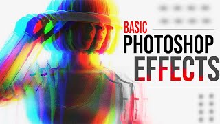 EPISODE  04  BASIC EFFECTS  PHOTOSHOP COURSE IN HINDI [upl. by Haraj313]