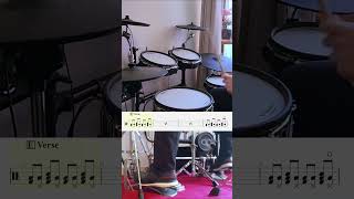 ZITTI E BUONI  Måneskin drums music shorts [upl. by Assennav]