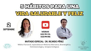 5 Hábitos Saludables para una Vida Saludable y Feliz [upl. by Hgielak980]