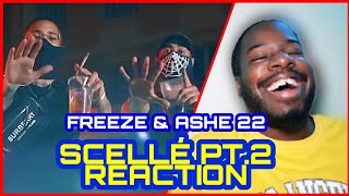 Freeze Corleone 667 feat Ashe 22  Scellé Part 2 REACTION [upl. by Kerk]