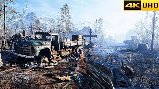 The Volga  Realistic Ultra Graphics Gameplay 4K UHD 60FPS Metro Exodus [upl. by Basso]