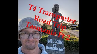 T4 Transporter Road trip Tasmania part 2 Binalong Bay [upl. by Vaden736]