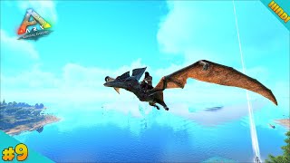 Finally I Tamed First Flying Dinosaur 😱 Pteranodon  Ark Survival Evolved  Part 09 Hindi Gameplay [upl. by Wadlinger]