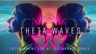 Bilateral Stimulation Isochronic 528 hz Schumann Resonance Pure Tone Deep Theta Wave Kaleidoscope [upl. by Nnaeirual126]