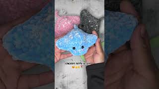 Stingrays youtubeshortsyoutubechannelgrowamigurumiplushieamigurumicrochetstingrayreels [upl. by Ailisab]