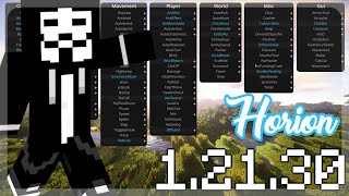 OUT NOW Horion 12130  Minecraft Bedrock Edition [upl. by Timmie57]