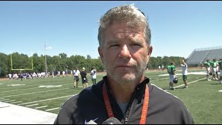 Dublin Coffman football head coach Mark Crabtree retires [upl. by Naujej]